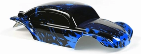 SummitLink Custom Body Muddy Blue Over Black Compatible for 1/10 Slash 4x4 VXL 2WD Slayer RC Car or Truck (Truck not Included) SSB-BB-01