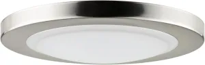 Sunlite LED Surface Mount Mini Downlight, 15 Watt, Dimmable, Brushed Nickel Finish, 30K – Warm White, ETL Listed