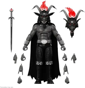 Super7 ULTIMATES! Slayer Show No Mercy Minotaur Black Magic - 7" Slayer Action Figure with Accessories Heavy Metal Collectibles