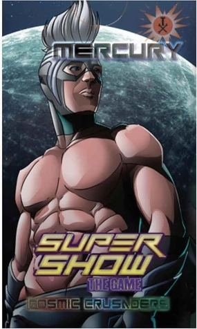 Supershow Cosmic Crusader: Mercury - Wrestling Card and Dice Game. SRG Structure Deck. Ages 12 , 2-6 Players, 10 Min Game Play (SRG41200)