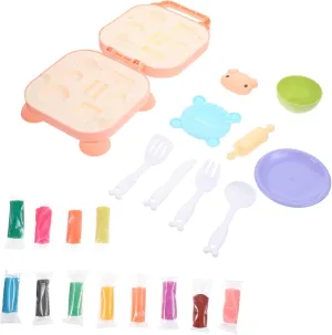 SUPVOX Cartoon Tools 21-Piece Hamburger Machine Toy Set Easy to Clean for Boys and Girls Creative Play