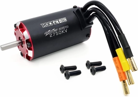 Surpass Hobby Supersonic 3670 2750KV Sensored Brushless Motor 4 Pole Temperature Resistant Brushless Sensor Motor for 1/10 RC Racing Car