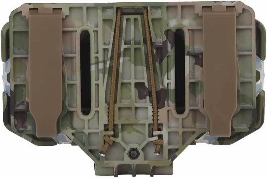 Tactical Folding Phone Navigation Hang Board,MOLLE Vest Phone Holder for Outdoor Airsoft Hunting Game