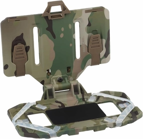 Tactical Folding Phone Navigation Hang Board,MOLLE Vest Phone Holder for Outdoor Airsoft Hunting Game