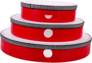 Tambourine for Wedding Hand Drum Set Small Drum Set Handheld Tambourine Non-slip Grip Stage Performance