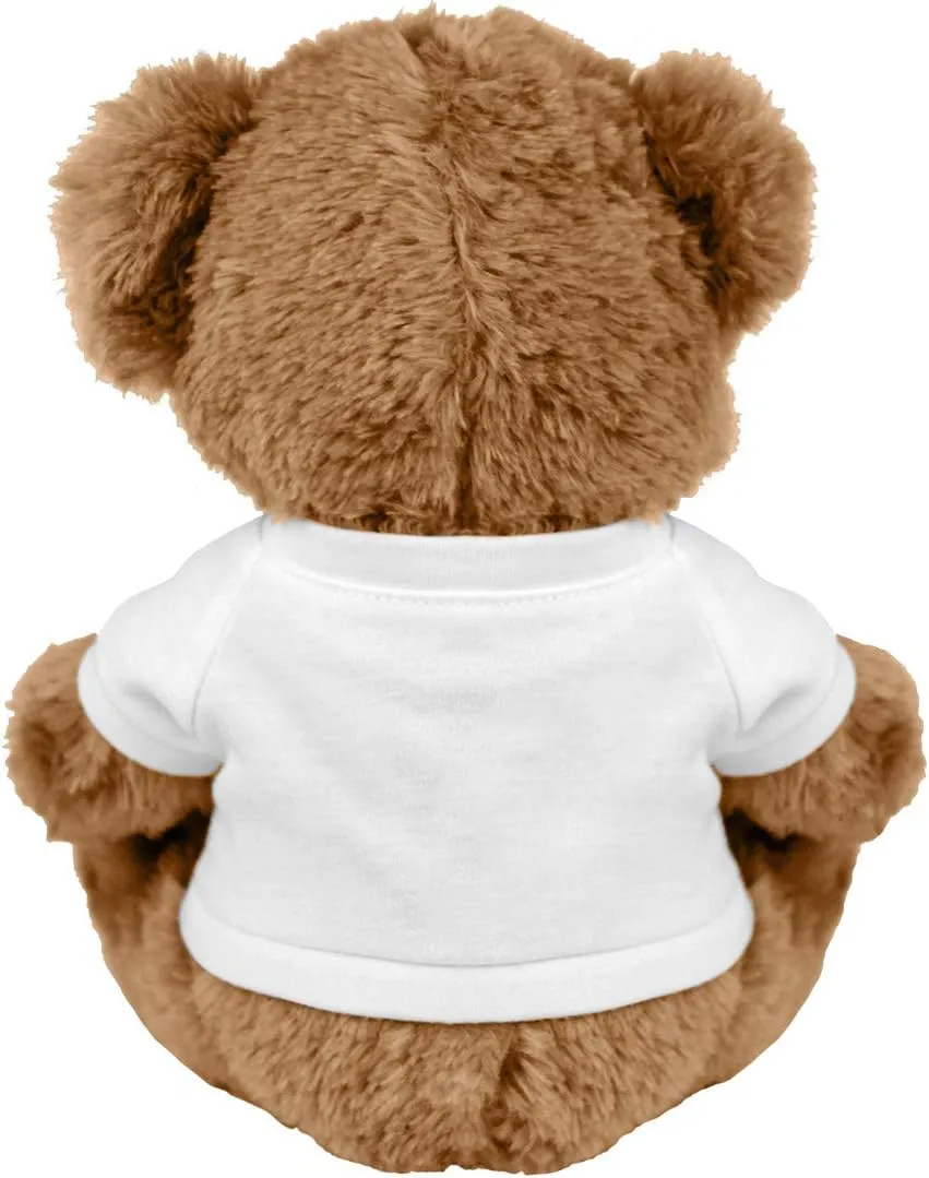 Tennis Love Custom Teddy Bear: 10 Inch Teddy Bear Stuffed Animal