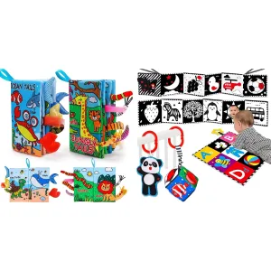 Thremhoo Books Set High Contrast Toys