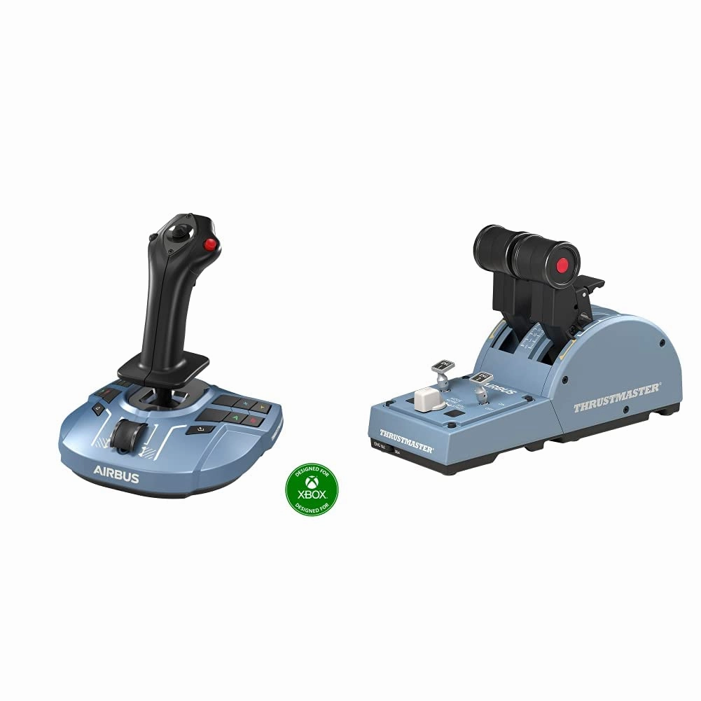 THRUSTMASTER TCA Sidestick Airbus X Edition (XBOX Series X/S, PC) & TCA Quadrant Airbus Edition (PC)