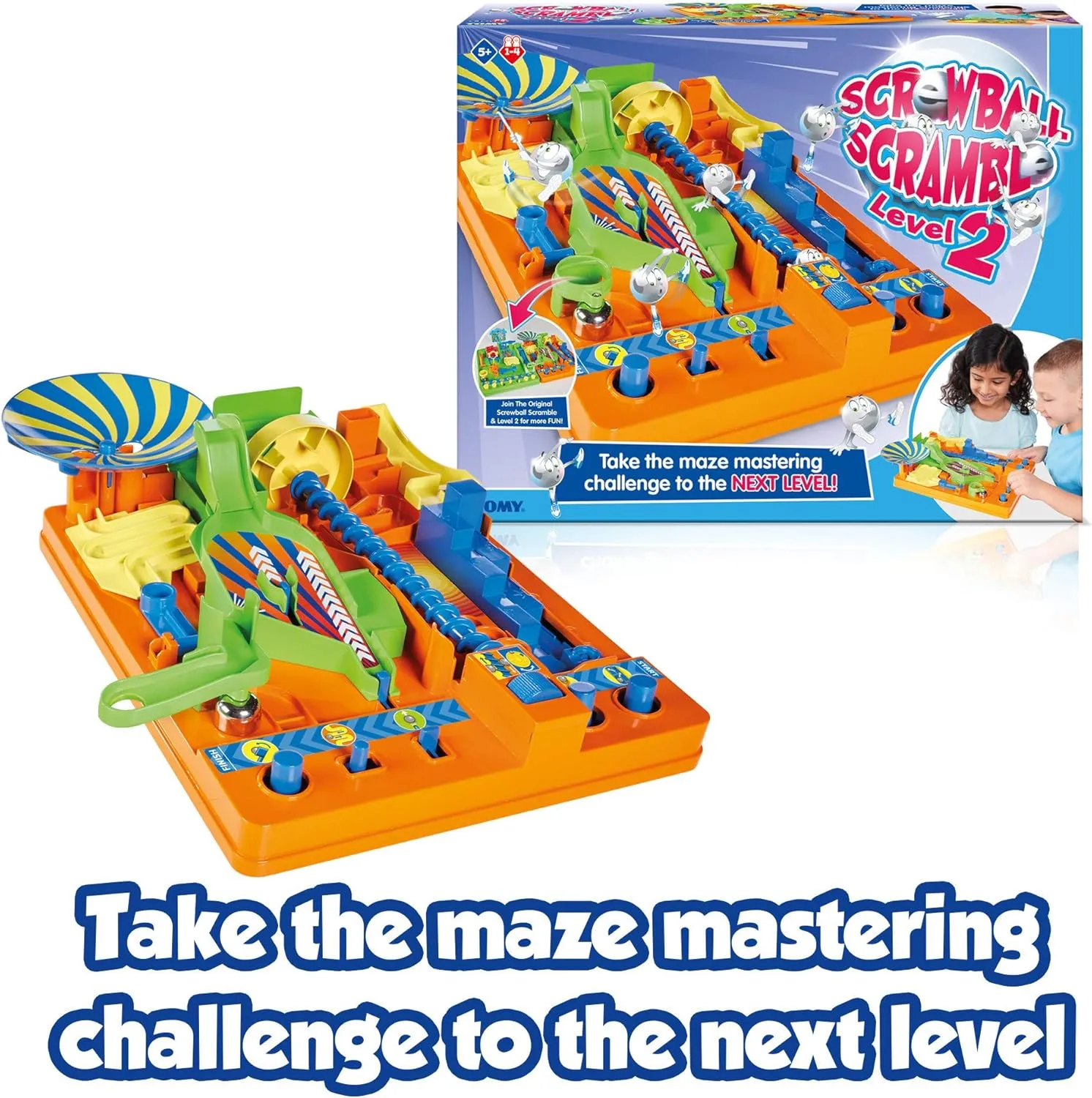 TOMY Screwball Scramble 2 Brainteasers for Ages 5 to 10