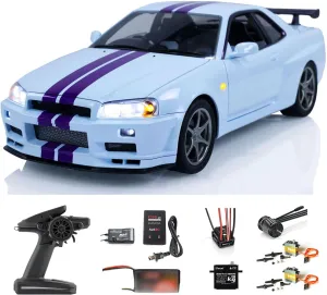 TOUCAN RC HOBBY Capo 4X4 1/8 RC Drift Racing Car R34 RTR Metal High-Speed Cars Brushless Motor