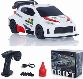 TOUCAN RC HOBBY 1/43 High Speed RC Racing Car Polo Radio Controlled Drift Vehicle 4WD RTR Mini Model Toy 2.4G Radio Battery Gifts for Children