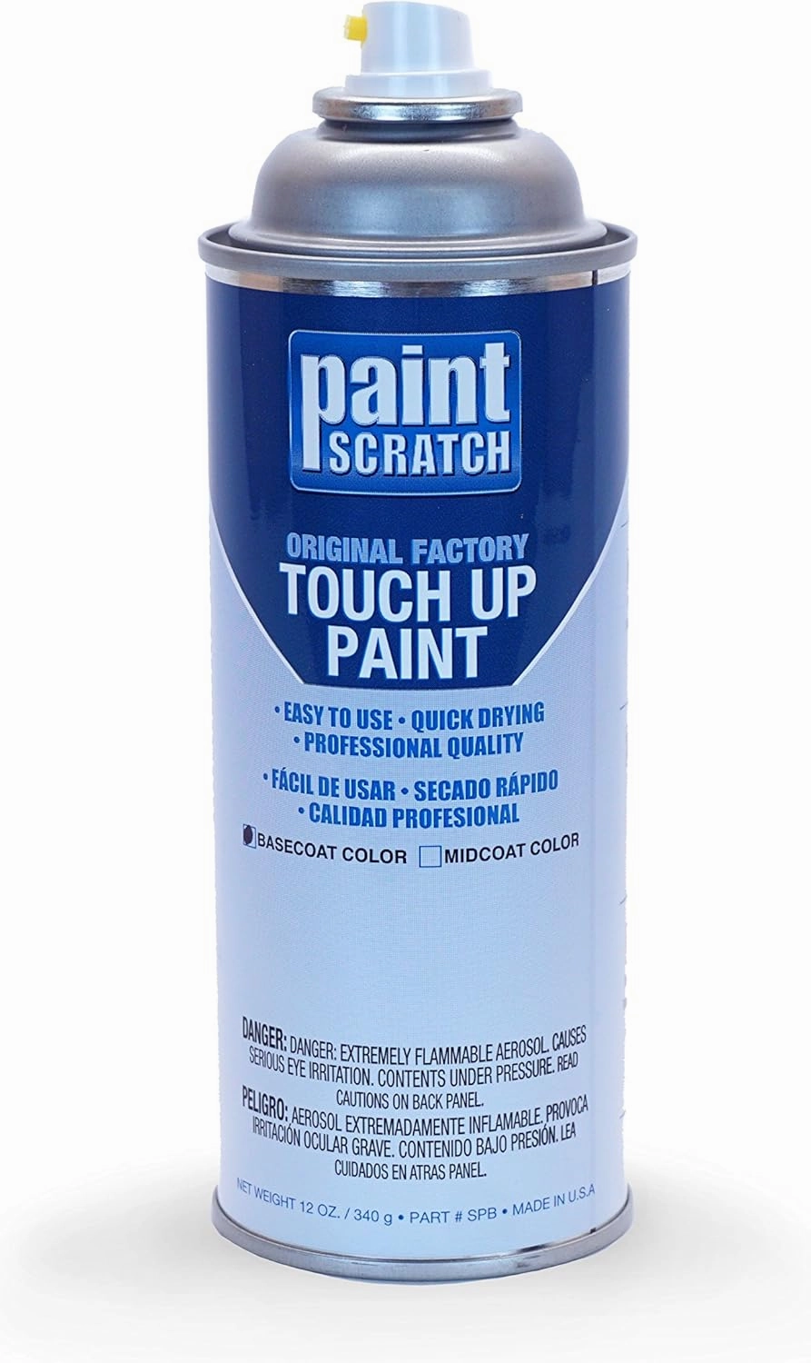 Touch Up Paint Spray Can Car Scratch Repair Kit - Compatible/Replacement for Dodge Challenger Black Eye Pearl (Color Code: CD/VCD)