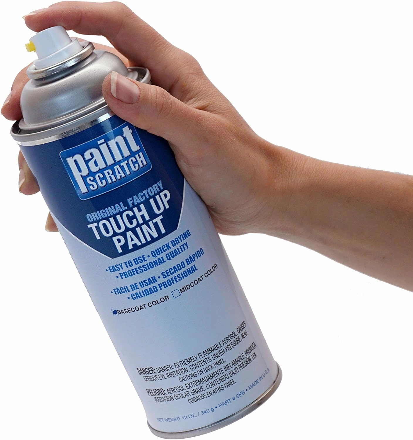 Touch Up Paint Spray Can Car Scratch Repair Kit - Compatible/Replacement for Hyundai Venue Abyss Black Pearl (Color Code: A2B)