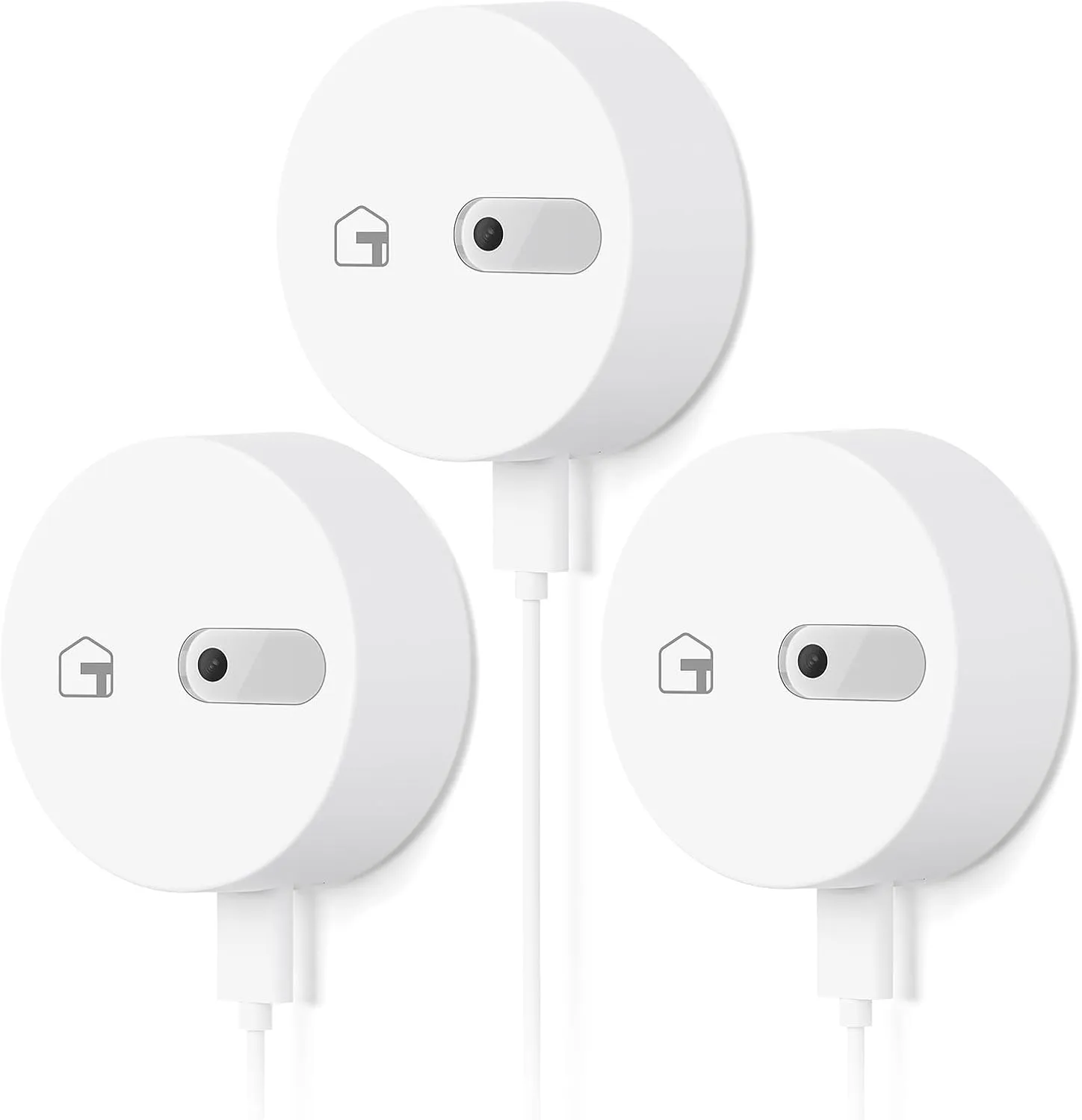 TREATLIFE WiFi Presence Sensor 3 Pack, 24G mmWave Radar Smart Motion Sensor Wired, Support Alexa/Google Home, Real-time Human Occupancy Sensor, No Hub Required