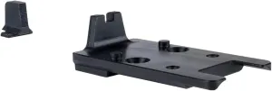 Trijicon Bright & Tough SRO/RMR HD Mount with Integrated Night Sight Set for FN 509, No Tritium, Durable Construction (601158)