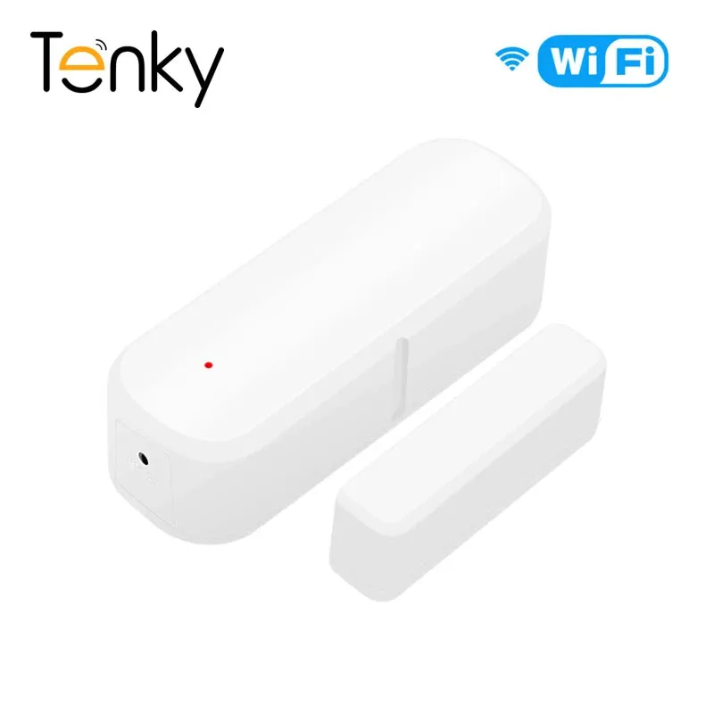 Tuya WiFi / ZigBee Door Window Sensor Smart Home Wireless Door Open / Closed Detector Smart Life Control Via Alexa Google Home