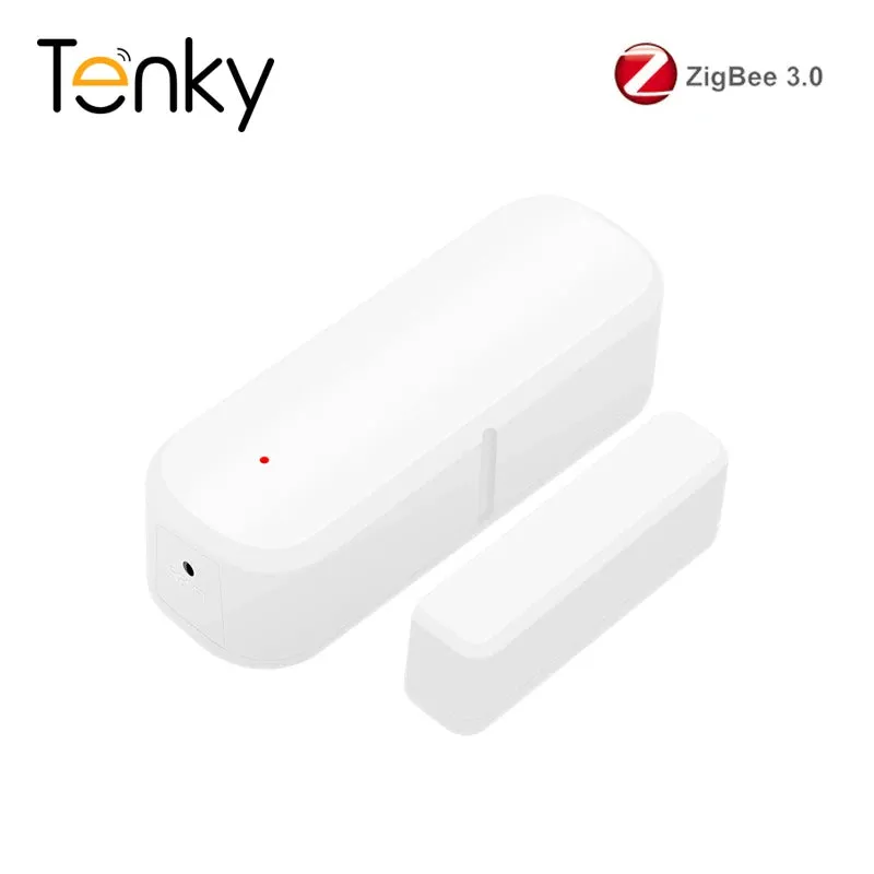 Tuya WiFi / ZigBee Door Window Sensor Smart Home Wireless Door Open / Closed Detector Smart Life Control Via Alexa Google Home