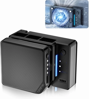 ULANZI CU01 Camera Cooler Kit for DSLR & Mirrorless, Semiconductor Cooling Fan with 3000mAh Magnetic Rechargeable Battery, 3 Speeds, Auto Temp Control, High-Performance Cooling for Video Recording