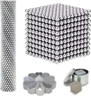Upgraded Magnet Toys [1008pcs] Sh-col Magnetic-Balls Putty, Magnetic-Beads Slime with Fidget Toy Stress Reliever Puddy for Christmas Birthday Gifts Stocking Stuffers 18 Age 