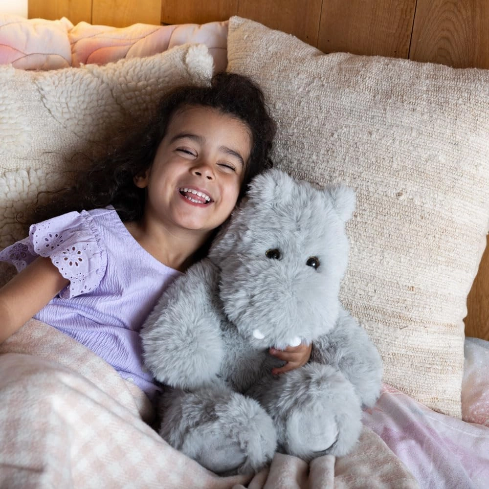 Vermont Teddy Bear Hippo Stuffed Animal - Soft Hippo Plush from, 18" Stuffed Hippo for Kids