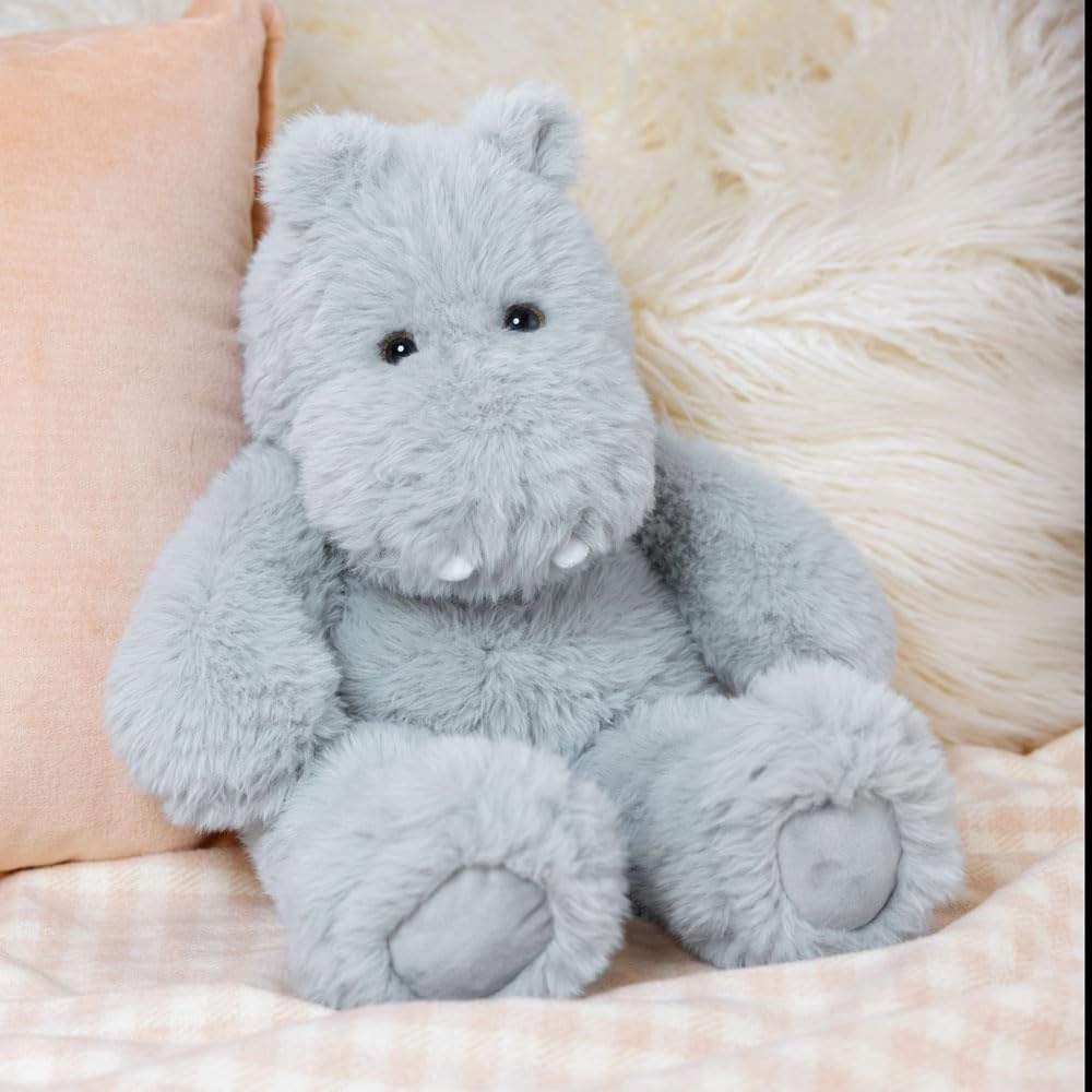 Vermont Teddy Bear Hippo Stuffed Animal - Soft Hippo Plush from, 18" Stuffed Hippo for Kids