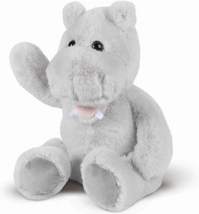 Vermont Teddy Bear Hippo Stuffed Animals - Hippo Plush, Gray, 15"