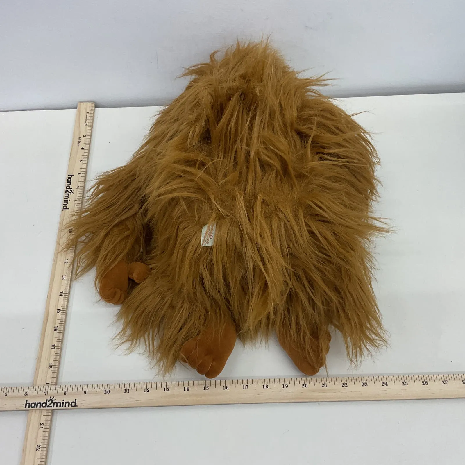 Vintage Plush Creations Inc Fluffy Brown Orangutan Monkey Plush Doll Ape Stuffed