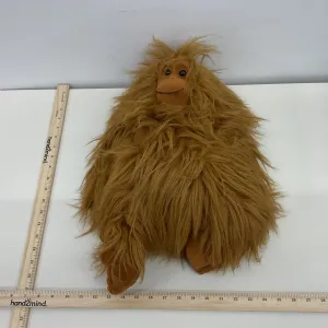 Vintage Plush Creations Inc Fluffy Brown Orangutan Monkey Plush Doll Ape Stuffed
