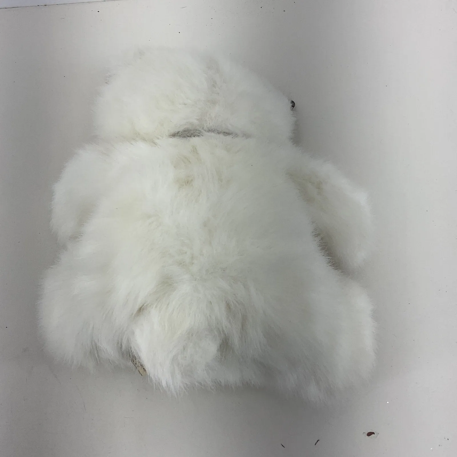 Vintage Westcliff Collection Fluffy White Brown Teddy Bear Plush Doll Stuffed