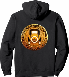 Vintage Car Retro - Yellow Cab Manufacturing Co. (1915-1925) Pullover Hoodie