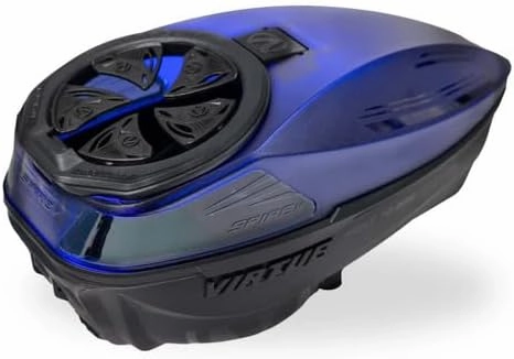 VIRTUE Spire V - Spire 5 - Paintball Loader - Paintball Hopper – 230 Round Capacity - CrownSF III Speed Feed & Rain Lid - Dust Crystal Limited Edition