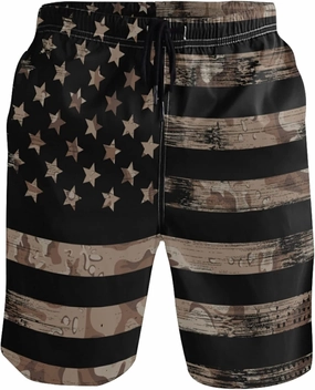 visesunny Fashion Funny Style Men's Beach Shorts Swim Trunks Quick Dry Casual Polyester Swim Shorts with Pockets S-XXL