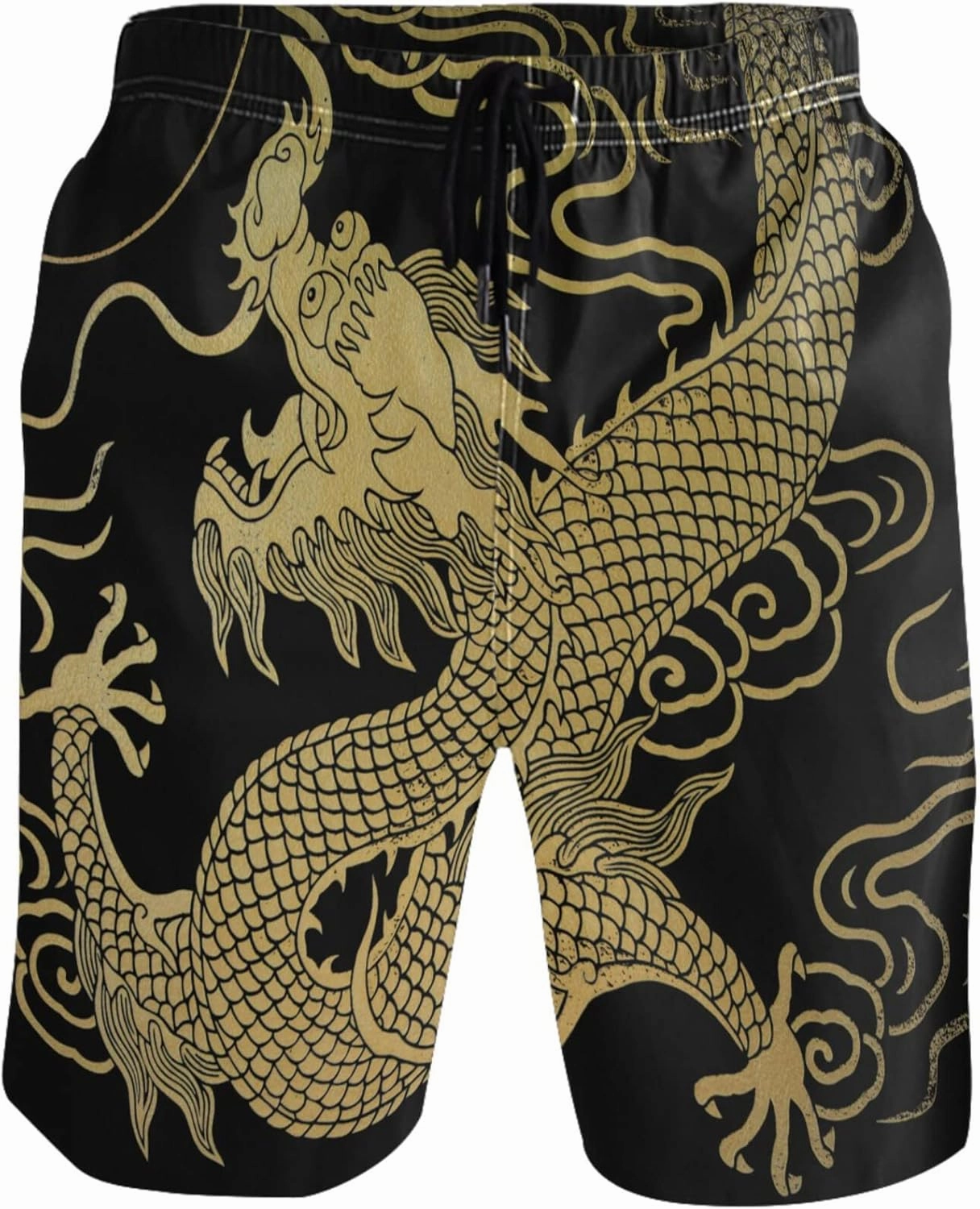 visesunny Fashion Men's Novelty Swim Trunks Quick Dry Swimwear Summer Beach Sports Board Shorts Floral Bathing Suit