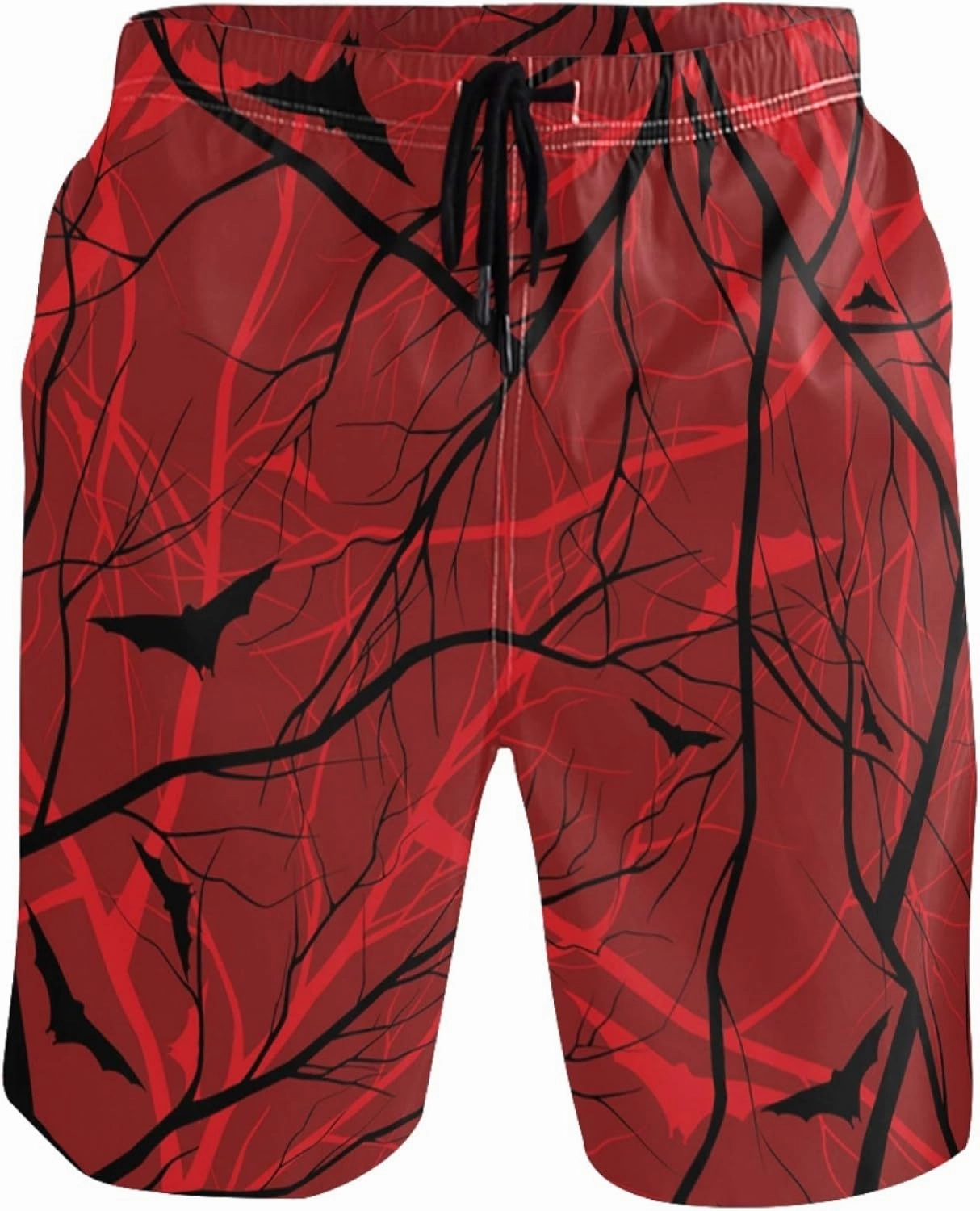 visesunny Fashion Men's Novelty Swim Trunks Quick Dry Swimwear Summer Beach Sports Board Shorts Floral Bathing Suit