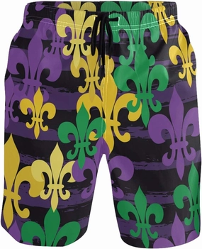 visesunny New Summer Men's Swim Trunks Quick Dry Bathing Suits Holiday Beach Short Casual Board Shorts