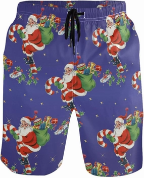visesunny Stylish Mens Swim Trunks Quick Dry Beachwear Sports Swim Board Shorts Holiday Party Bathing Suits