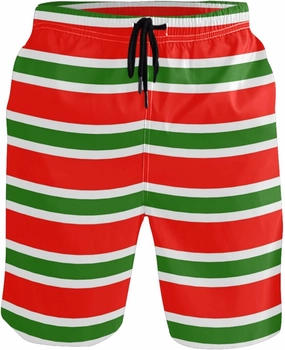 visesunny Stylish Mens Swim Trunks Quick Dry Beachwear Sports Swim Board Shorts Holiday Party Bathing Suits