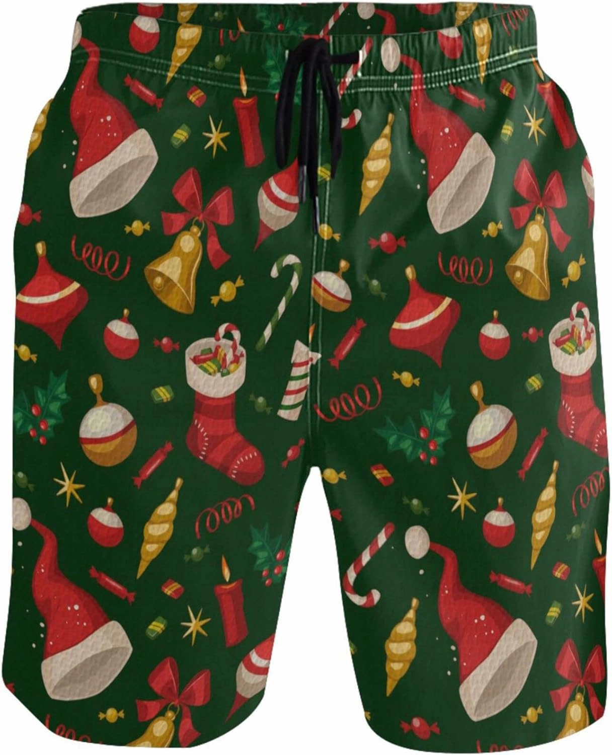 visesunny Stylish Summer Mens Swim Trunks Quick Dry Beachwear Sports Swim Board Shorts Holiday Party Bathing Suits