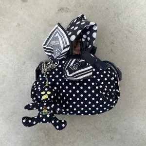 Vivienne Westwood Mini Hand Bag with Teddy Bear Charm