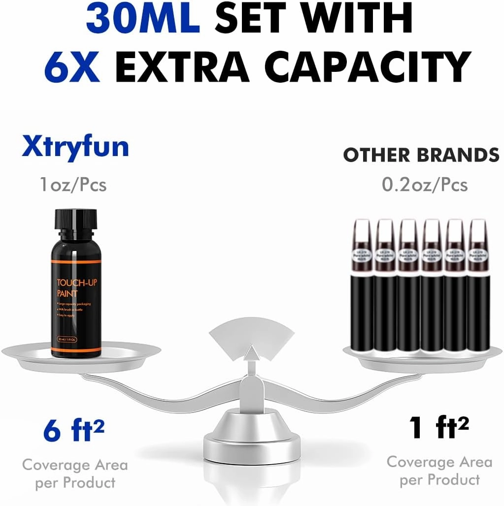 WA252F Cherry Red/Wild Cherry Touch Up Paint for Chevy, DIY Car Paint Scratch Repair Kit, Automotive Paints, Quick & Easy Fix Scratch Repair Compatible with Chevrolet/Silverado/Malibu/Tahoe