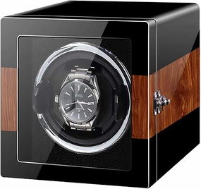 Watch Winders Smart Vertical Watch Winding Box Automatic Mechanical Watches Shaker Quiet Motor Rotating Watch Device