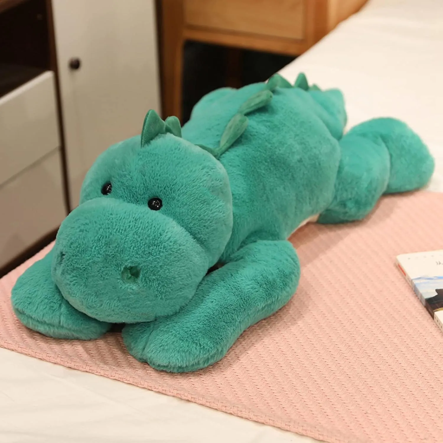 Weighted Stuffed Animals, 19.7" 3.3lbs Weighted Dinosaur Plush Cute Dinosaur Stuffed Animal Dinosaur Weighted Plush Animals Pillow Toy