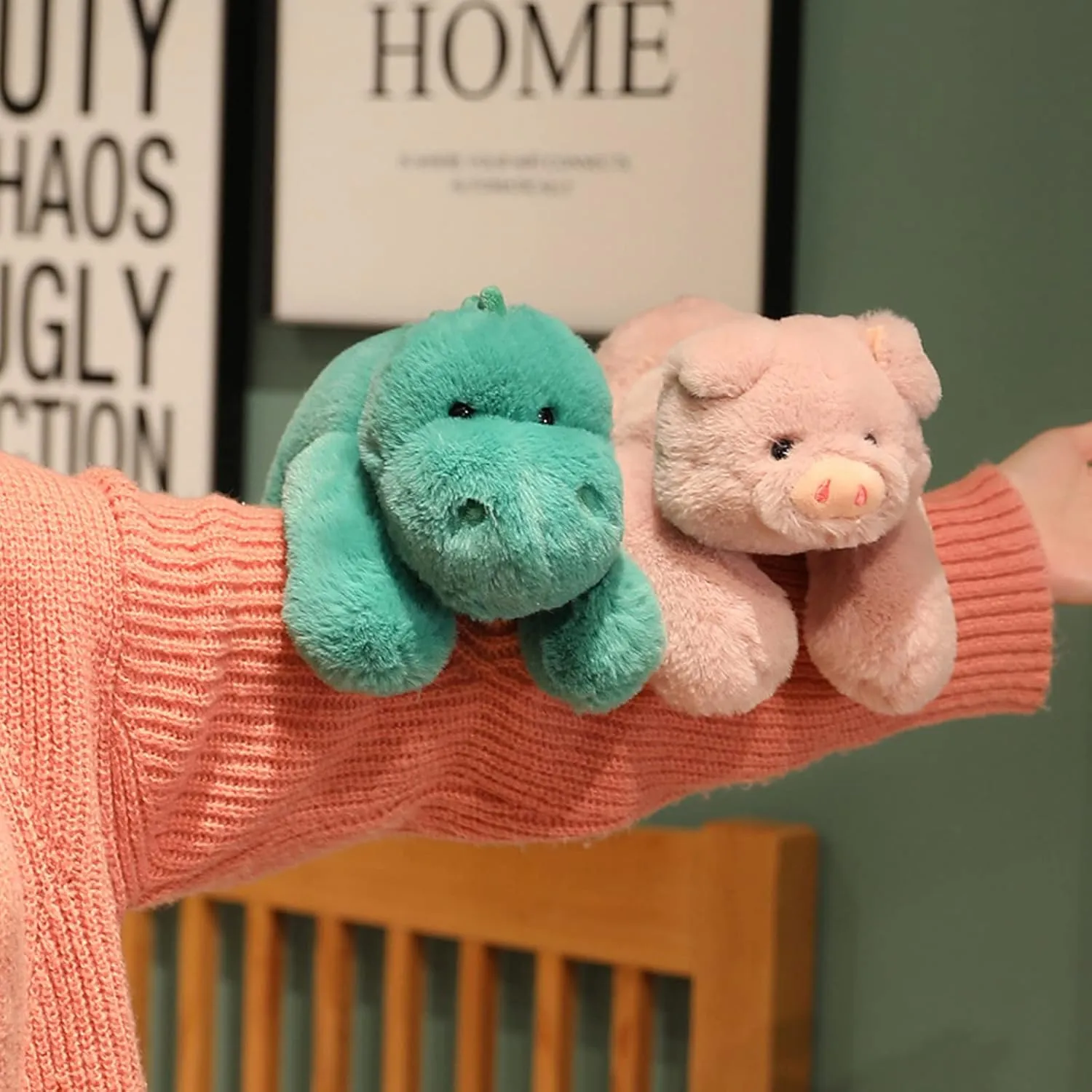 Weighted Stuffed Animals, Weighted Dinosaur Plush Cute Dinosaur Stuffed Animal Toy Dinosaur Weighted Plush Animals Pillow Doll, 11.8"