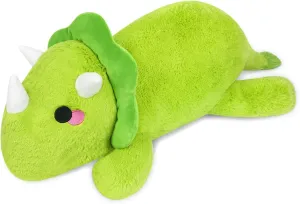 Weighted Stuffed Animals,Weighted Dinosaur Stuffed Animal,Cute Weighted Dinosaur Plush Toys,Soft Weighted Dino Throw Pillow Gifts for Kids,21 Inch,1.47 lbs