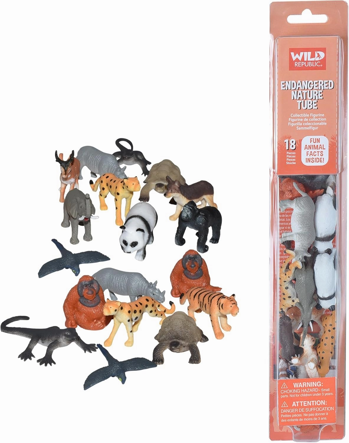 WILD REPUBLIC Nature Tube - Endangered