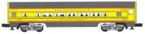 Williams by Bachmann Union Pacific Aluminum Luxury Liner Passenger 2 Car Add-On Train Set, 60'