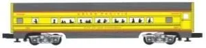 Williams by Bachmann Union Pacific Aluminum Luxury Liner Passenger 2 Car Add-On Train Set, 60'