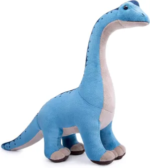 ZHONGXIN MADE Simulation Brachiosaurus Dinosaur Stuffed Plush Toy- Dinosaur Tyrannosaurus Rex Plushie, Animals Stuffed Toys Soft, Gifts for Kids,14 Inches