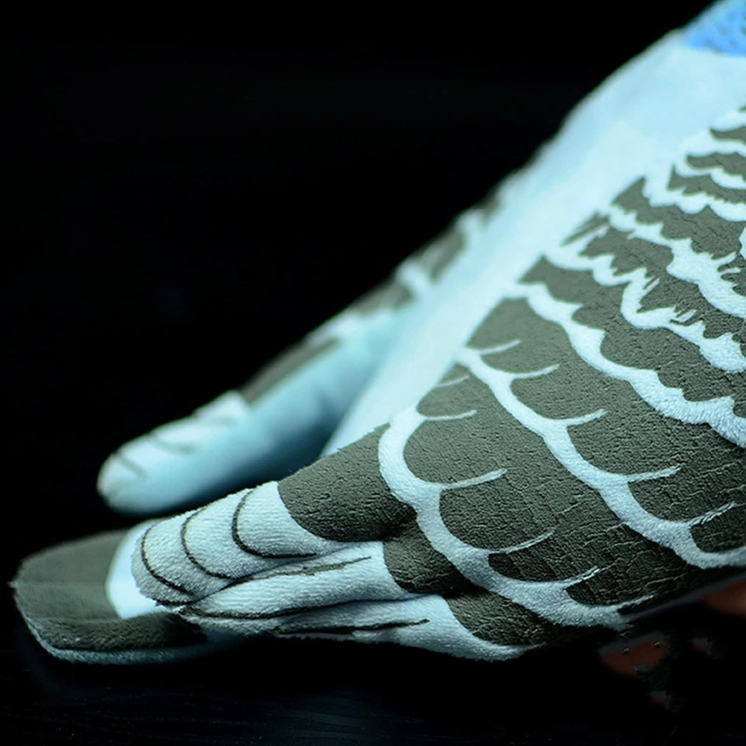 ZHONGXIN MADE Simulation Blue Pigeon Plush Toy - 10 inch Pigeon Blue Stuffed Animal Toy, Cute Pigeon as Gift for Kids