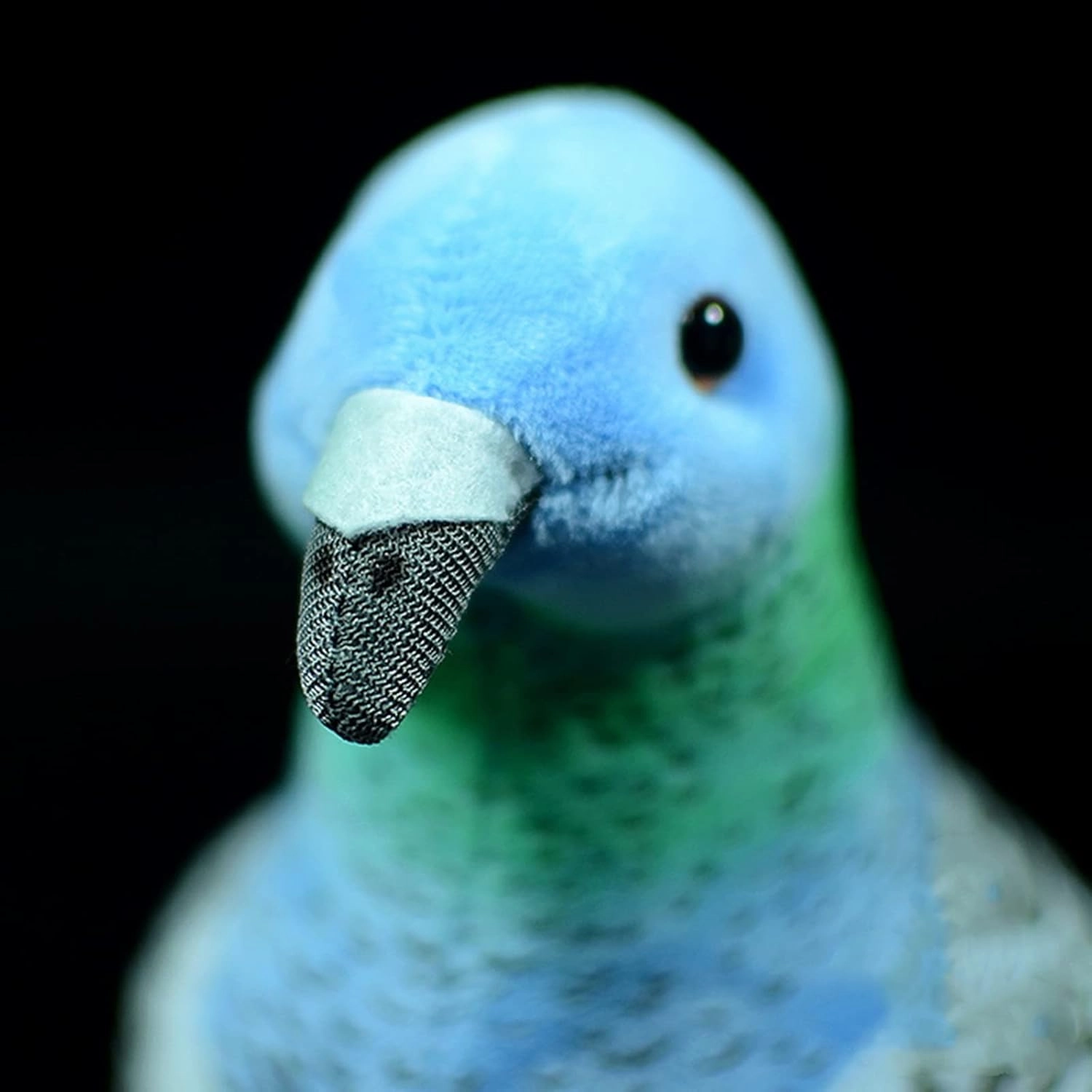 ZHONGXIN MADE Simulation Blue Pigeon Plush Toy - 10 inch Pigeon Blue Stuffed Animal Toy, Cute Pigeon as Gift for Kids